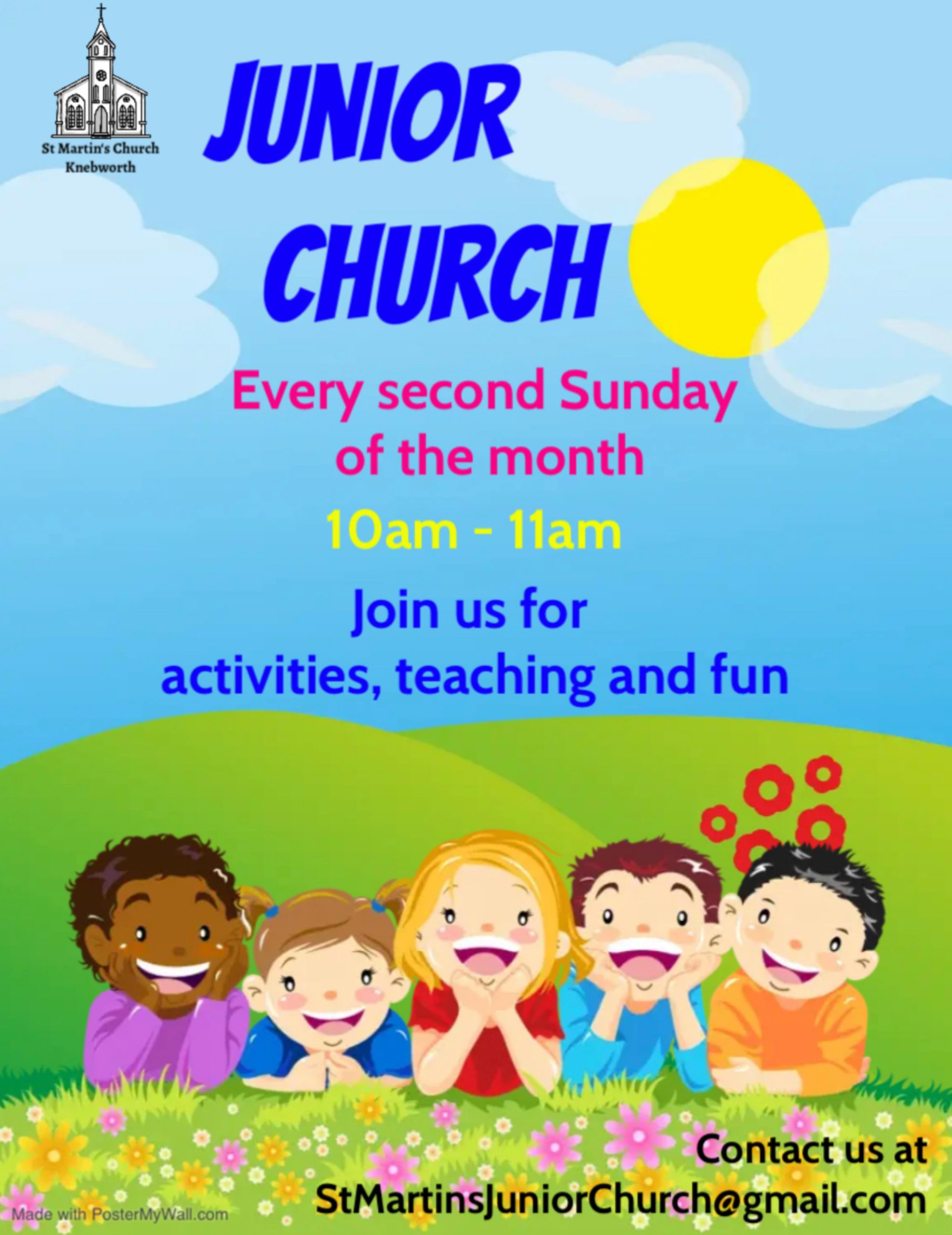 Junior Church Knebworth Parish